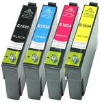 Zgodny z Epson T1631 T1632 T1633 T1634 zestaw 4 tuszy (C M Y K) zamienniki