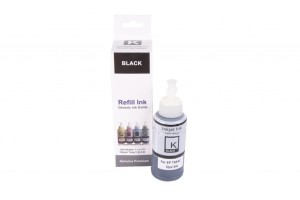 Zgodny z Epson EcoTank 664 T6641  butelka z tuszem czarnym _ black refill  zamienniki Orink [100 ml]