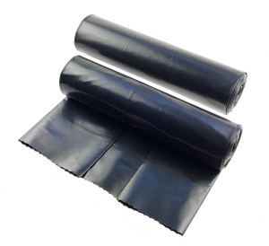 Uniwersalne worki na śmieci 120L (czarne) EXTRA SUPER STRONG wzmocnione o grubości 100 mikronów 25 szt. (5 rolek x 5 szt.).