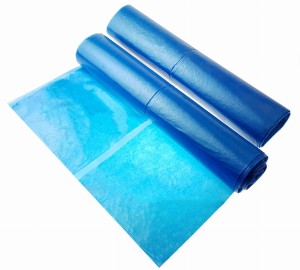 Uniwersalne worki do segregacji śmieci 120L PAPIER _ TEKTURA (niebieskie) 50 szt. (2 rolki x 25 szt.)