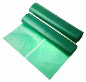 Uniwersalne worki do segregacji śmieci 120L SZKŁO (zielone) 100 szt. (4 rolki x 25 szt.)