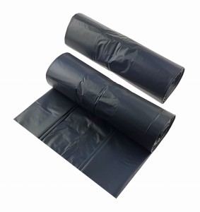 Uniwersalne worki na śmieci 160L (czarne) SUPER STRONG wzmocnione o grubości 40 mikronów 10 szt. (1 rolka x 10 szt.)