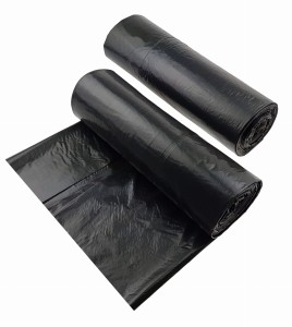 Uniwersalne worki na śmieci 240L (czarne) 10 szt. (1 rolka x 10 szt.).