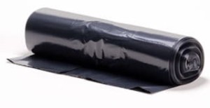 Uniwersalne worki na śmieci 240L (czarne) GRUBE wzmocnione o grubości 40 mikronów 10 szt. (1 rolka x 10 szt.).