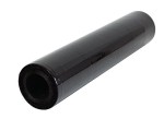 Folia stretch czarna beztubowa 1 rolka x 1,2 kg netto szerokość 500 mm. JAKOŚĆ !!!
